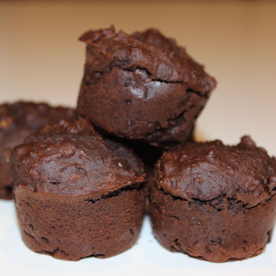Gooey Choc Muffins